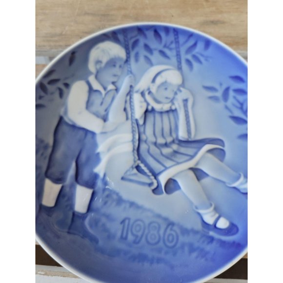 B&g joyful flight 1986 children's Day mini plate b - Picture 2 of 3
